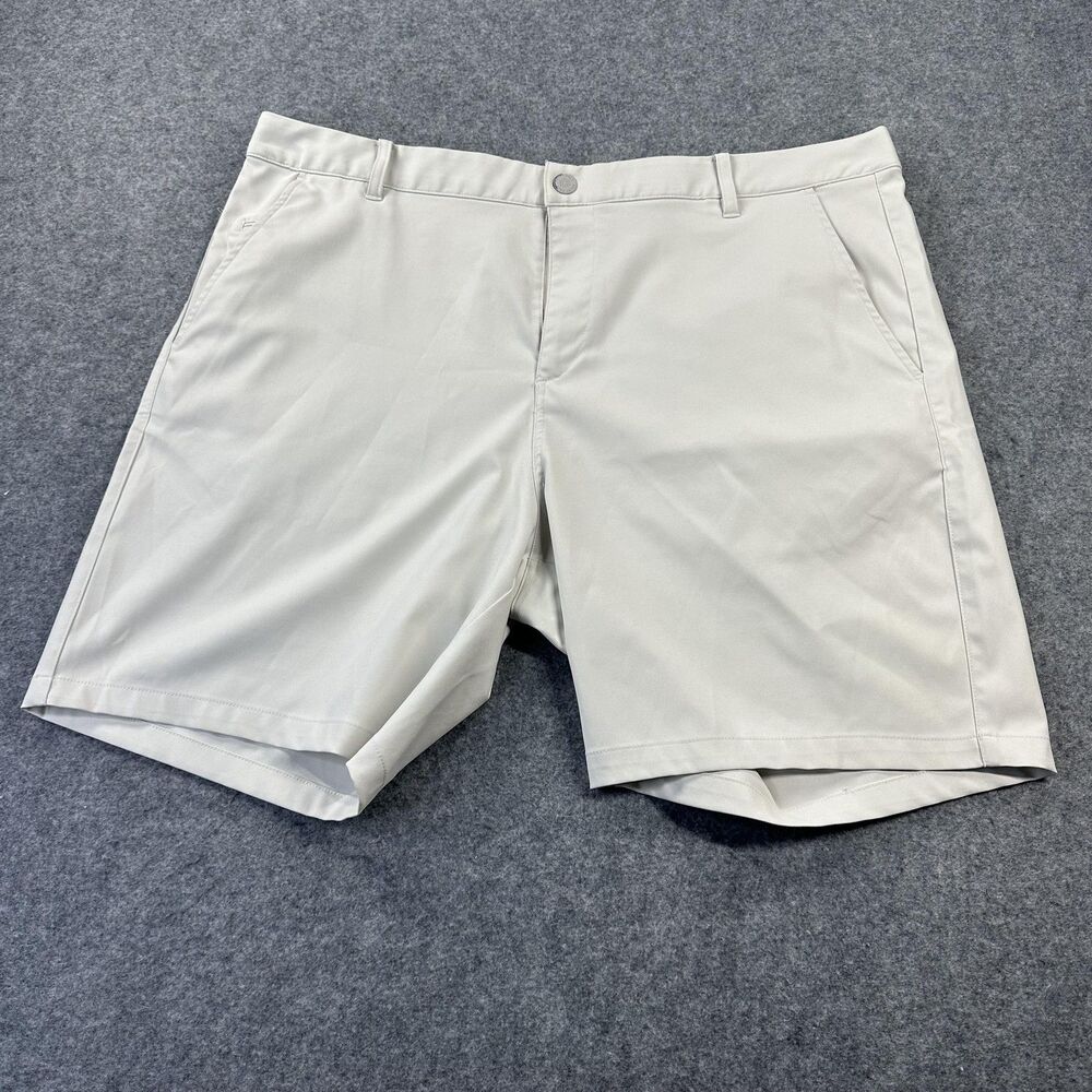 Puma Shorts Mens 40 Gray 7 Inseam Golf Performance Twill Pockets Athletic